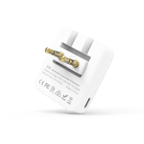 Transmisor y Receptor de Audio Bluetooth Adam Elements Eve Blanco-0