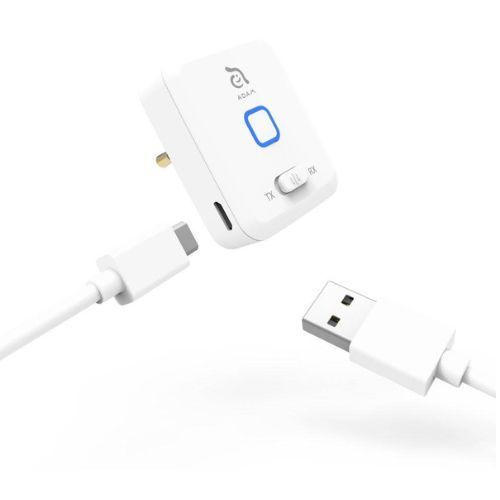 Transmisor y Receptor de Audio Bluetooth Adam Elements Eve Blanco-2