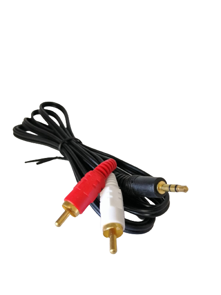 Cable Av Audio RCA 2x1 1.5 Metros-0