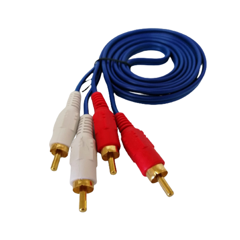 Cable Av Audio RCA 2x2 1.5 Metros-0