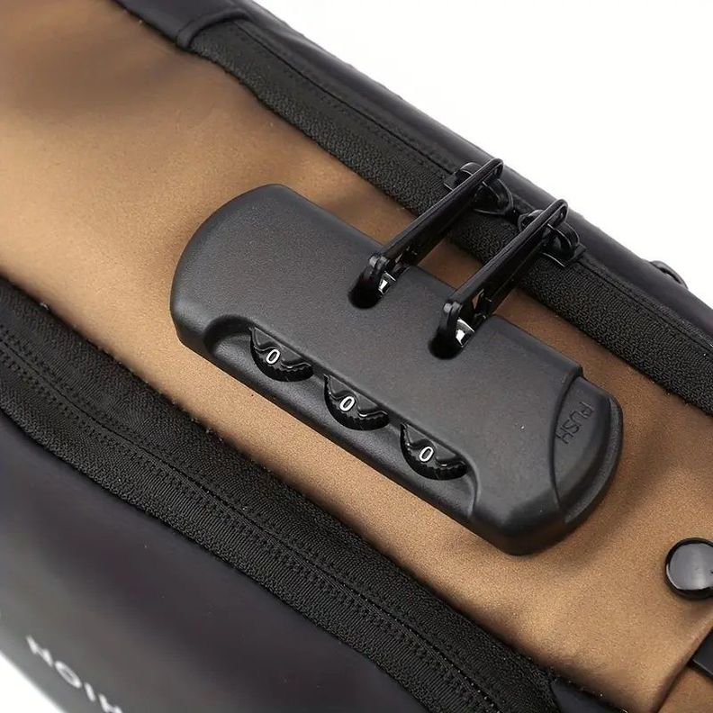 Bolso Bandolera Antirrobo Impermeable Hombre con Puerto USB-1