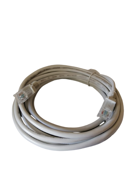 Cable de Red Rj45 de 5 Mts Categoría 5e Blanco…-0