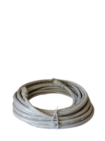 Cable de Red Rj45 de 5 Mts Categoría 5e Blanco…-1