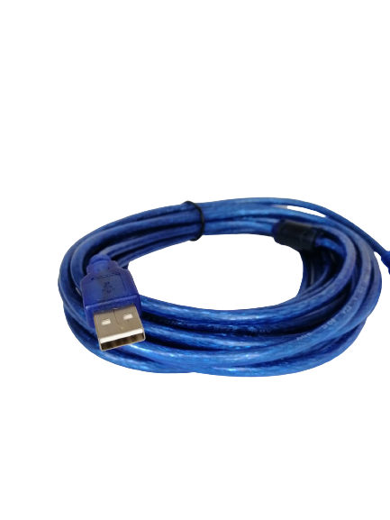 Cable para Impresora 5 mts Azul-2