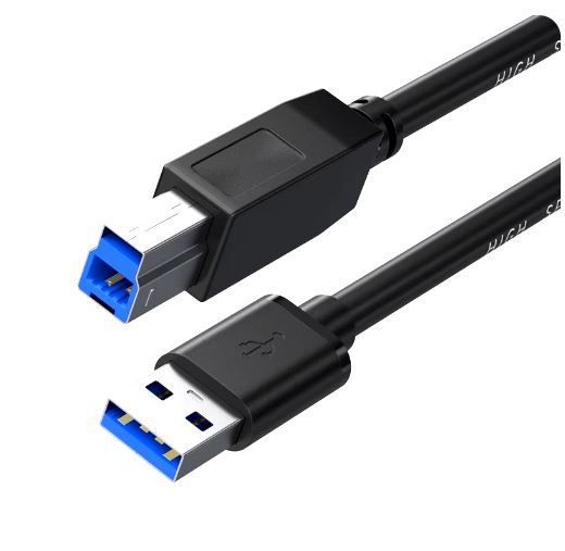 Cable de Impresora USB 3.0 de USB-B a USB-A 1.5 mts-0