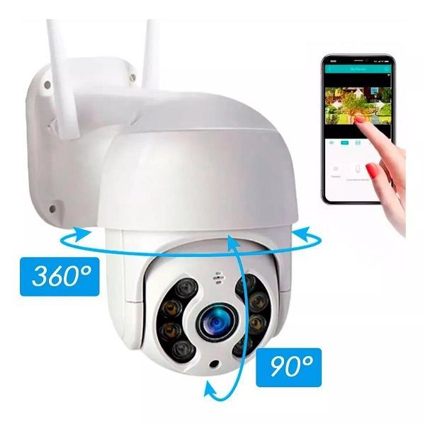 Cámara Seguridad Wifi 5G IRM IP66 Interior Exterior-2