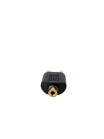 Adaptador Aux Audio Jack 3,5mm Hembra a RCA Macho-1