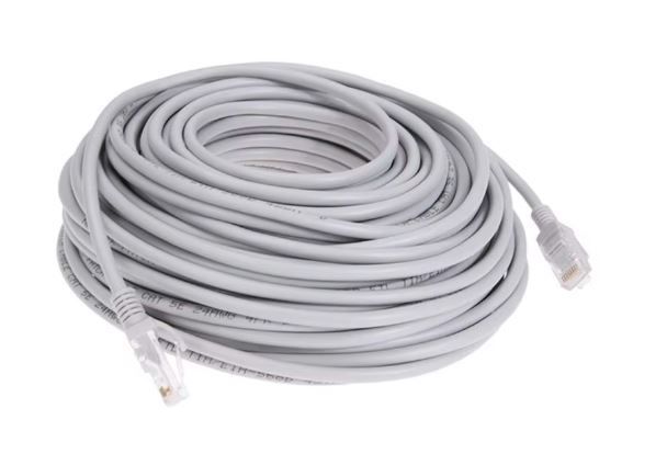 Cable de Red Rj45 Internet 15 Metros Categoría 6 UTP Blanco-3