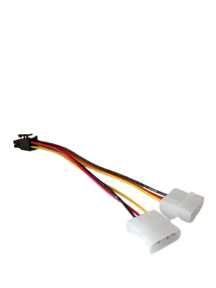 Cable Adaptador Corriente Tarjeta Video Molex M Pci 6 Pin H…-2