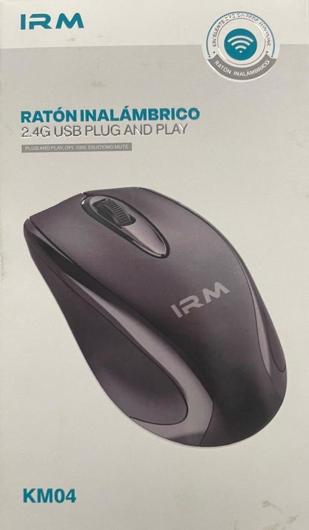 Raton Inalámbrico IRM 1000 DPI Modelo KM04-1