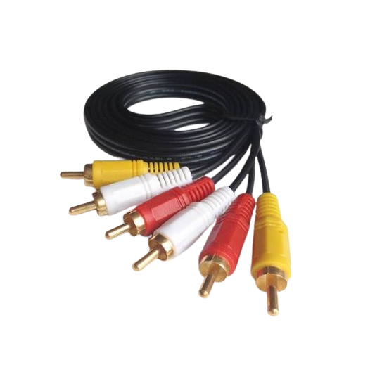 Cable Av Audio Video RCA 3x3 1.5 Metros…-2