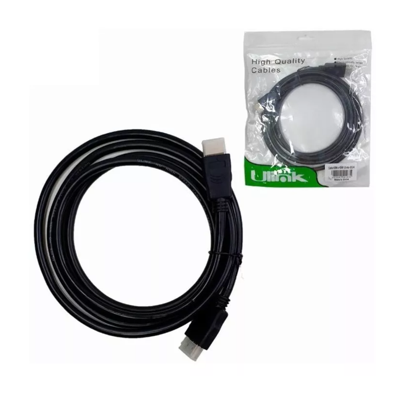 Cable Hdmi 1.8 Mts  V1.4 ULINK-1