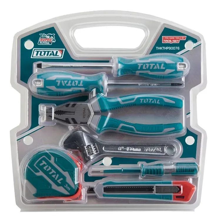 Juego De Herramientas Manueles 7 Piezas Thkthp90076 Acero