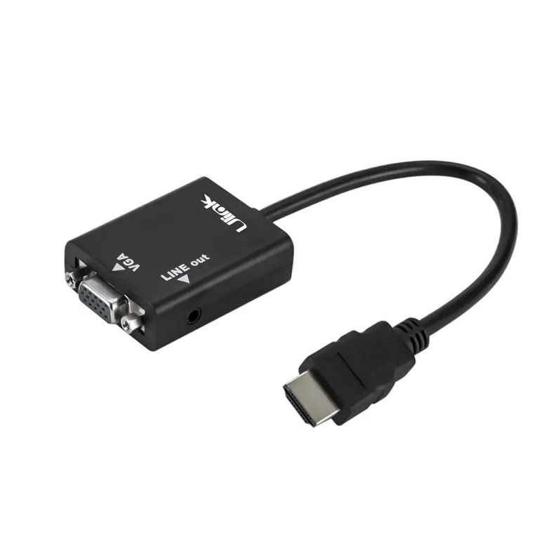 Conversor de HDMI a VGA marca Ulink-0