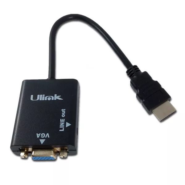 Conversor de HDMI a VGA marca Ulink-1