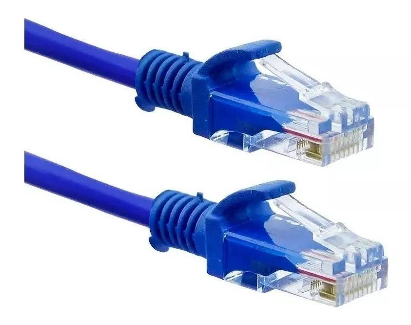 Cable de Red Rj45 Internet 11 Metros Categoría 5e UTP Azul-0