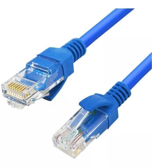Cable de Red Rj45 Internet 11 Metros Categoría 5e UTP Azul-2