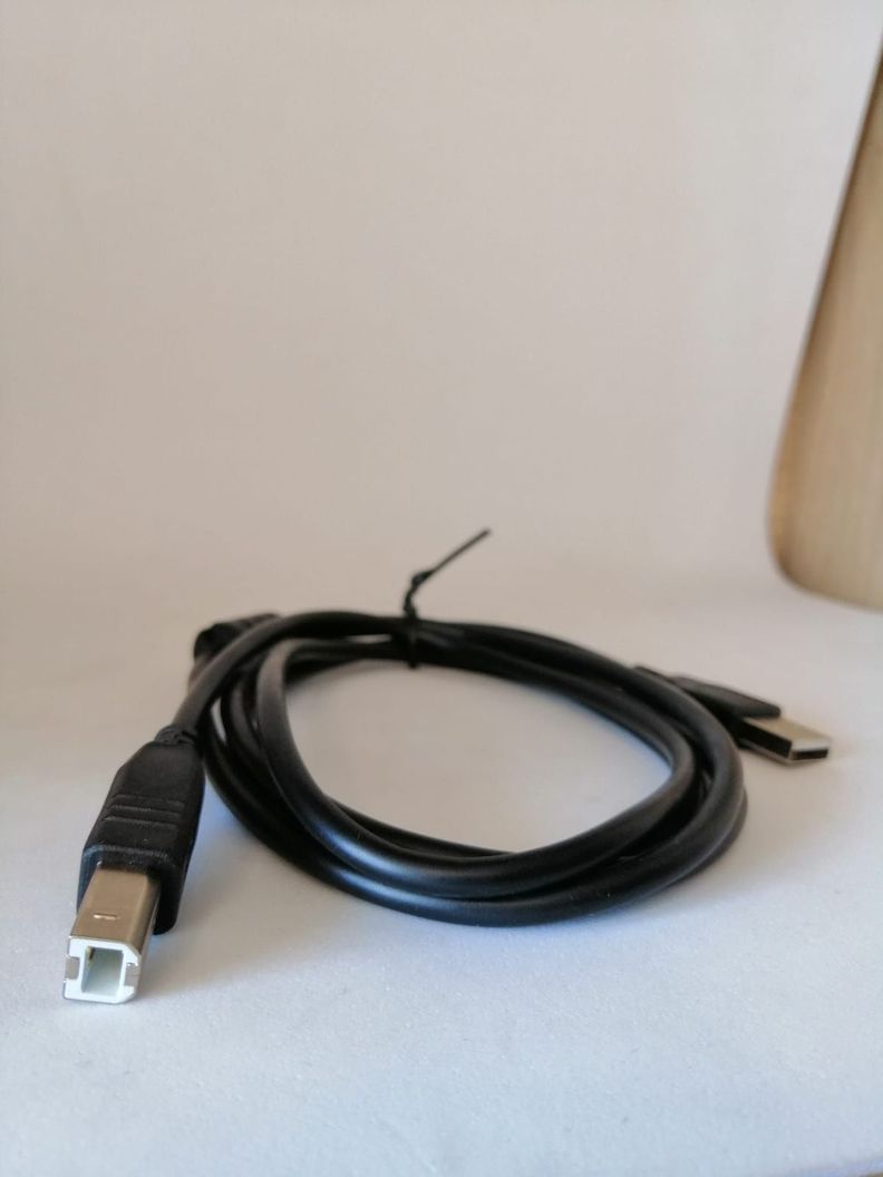 Cable para Impresora 1.5 mts Negro-2