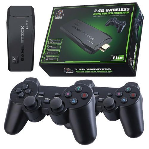 Videojuego Game Stick Lite 4k 64gb Hdmi Con 2 Joystick Inalámbricos-0