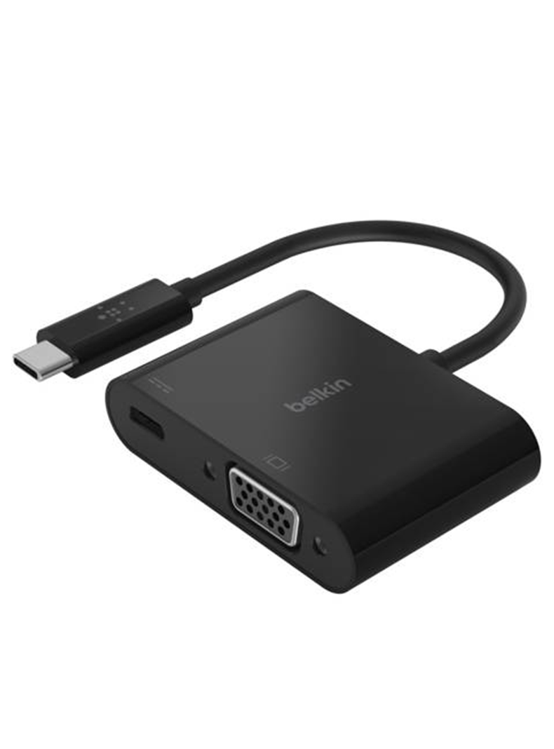 Adaptador USB-C a VGA + Carga -0