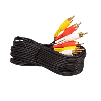 Cable Av Audio Video Rca 3x3 3 Metros…-0