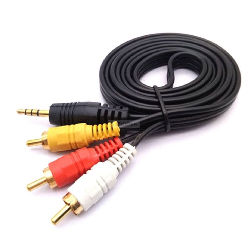 Cable Av Audio Video Rca 3x3 3 Metros…-3