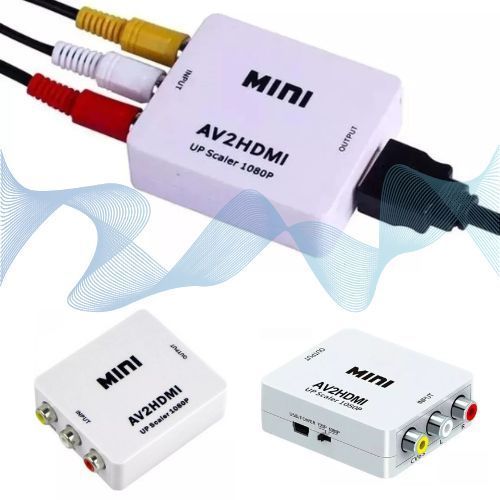 Adaptador Conversor RCA Av Analogo A Hdmi Digital-1