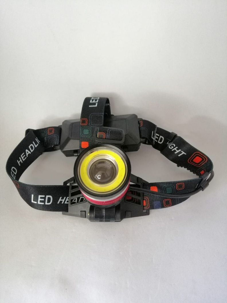 Linterna Led Minero Frontal Cabeza Cintillo 1800 Lúmenes…-6