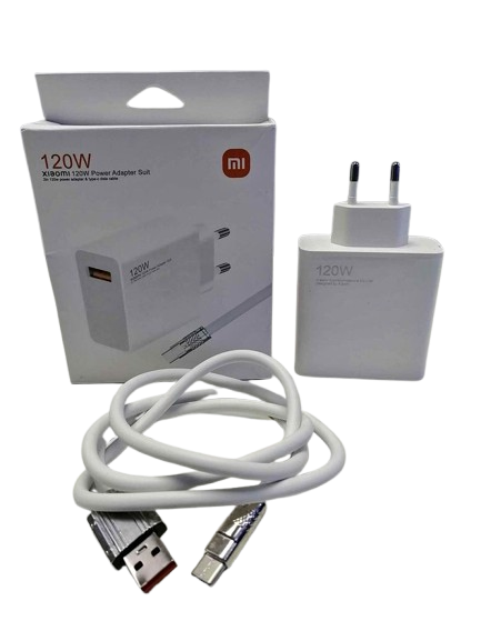 Cargador Generico Compatible Xiaomi de 120W-0