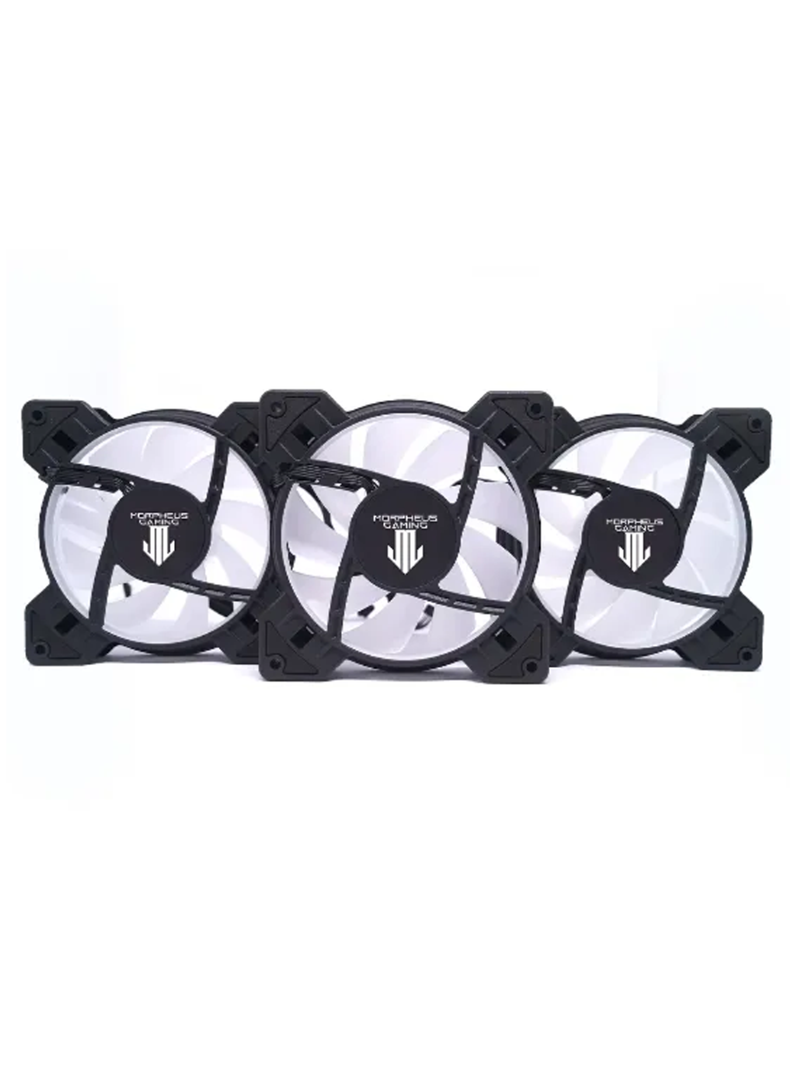 Kit 3 Ventiladores Morpheus M6 120 mm con Control Remoto-1