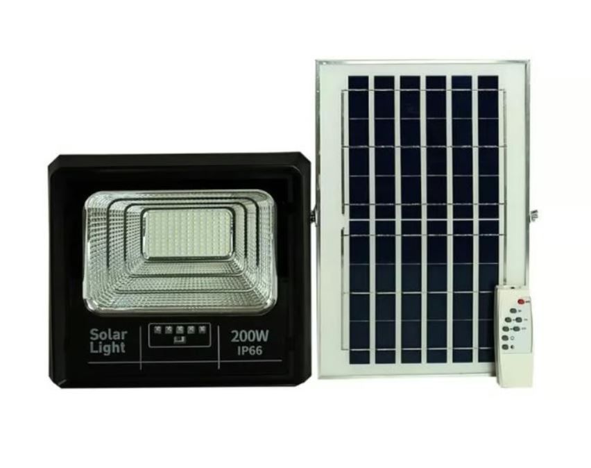Foco Led con Panel Solar Reflector 200W IP66 JT-Clear-1