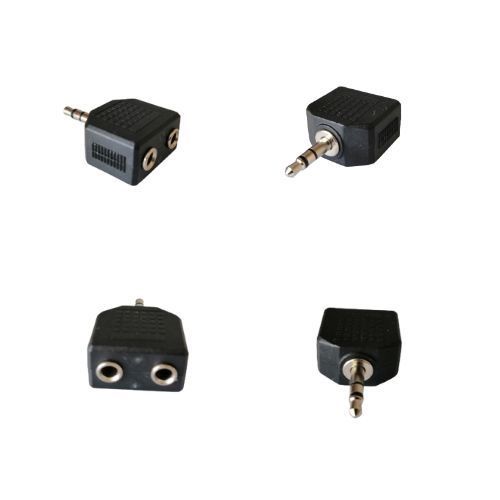 Adaptador Duplicador Jack Aux 3.5 Mm Macho A 2 Hembra-1
