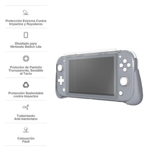 Funda PH Flex Gear4 para Nintendo Switch Lite Transparente-2
