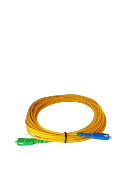 Cable Patch Cord Fibra Optica 10 mts Sc/apc-sc/upc  Modem Internet-0