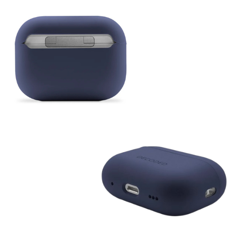 Funda Silicona Decoded Compatible con  Airpods Pro 2/ 1 Gen  azul marino-2
