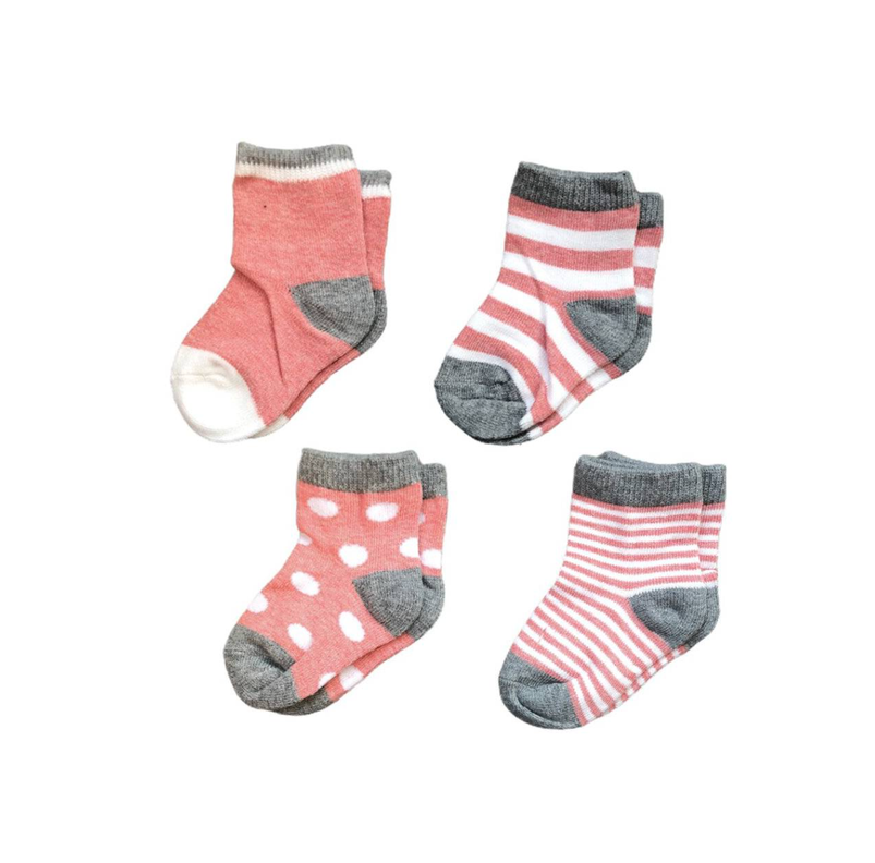 Pack Calcetines Rosados -0