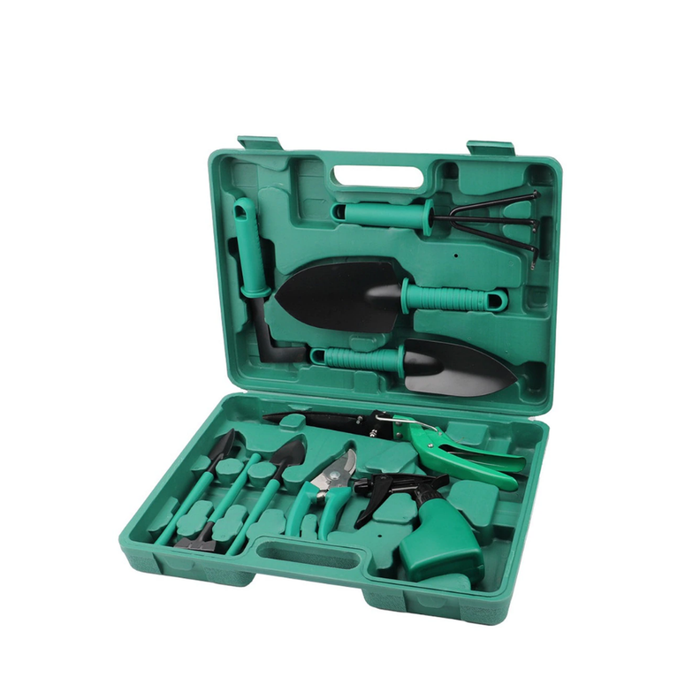 KIT JUEGO DE HERRAMIENTAS PARA JARDIN 10 PIEZAS-0