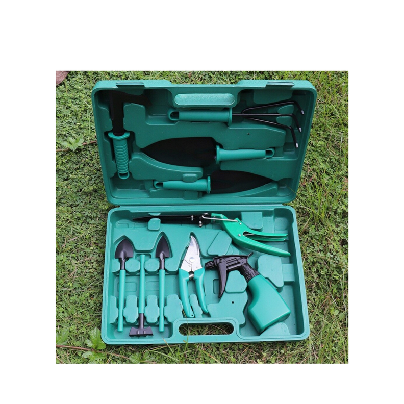 KIT JUEGO DE HERRAMIENTAS PARA JARDIN 10 PIEZAS-2