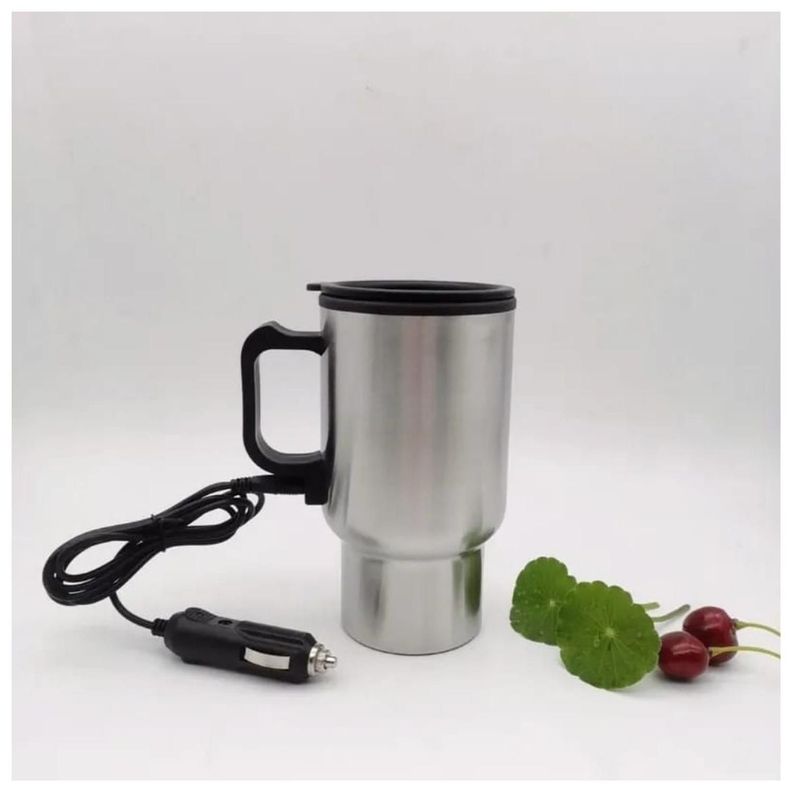 TAZA TERMICA CALENTADORA PARA AUTO 12V 500ML-0