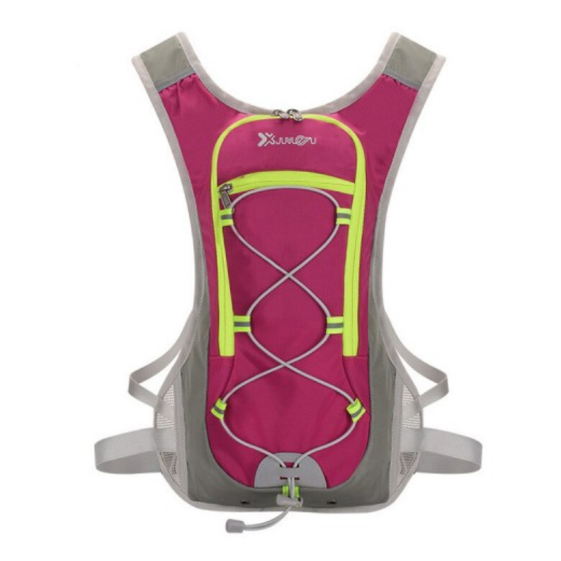 MOCHILA CAMPING OUTDOOR CAMELBACK CON BOLSA DE AGUA 2 LITROS FUCSIA-0