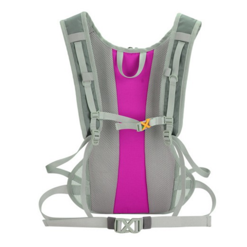 MOCHILA CAMPING OUTDOOR CAMELBACK CON BOLSA DE AGUA 2 LITROS FUCSIA-1