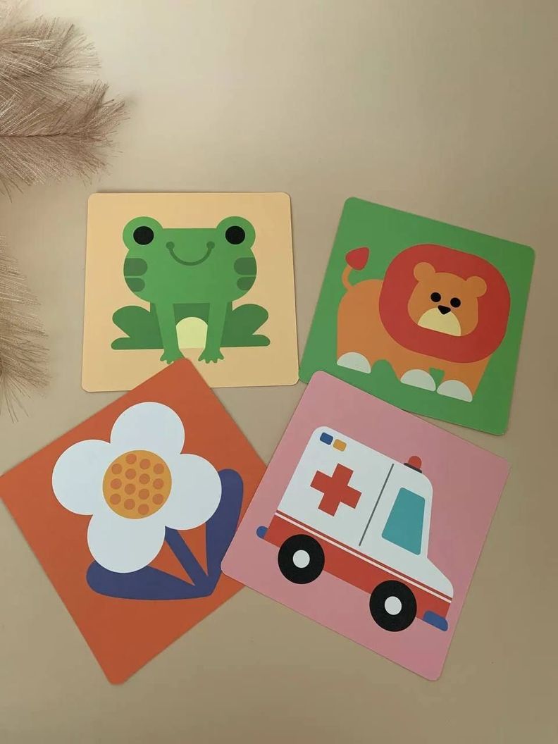TARJETAS EDUCATIVAS ESTIMULACION VISUAL 6-12 MESES-2
