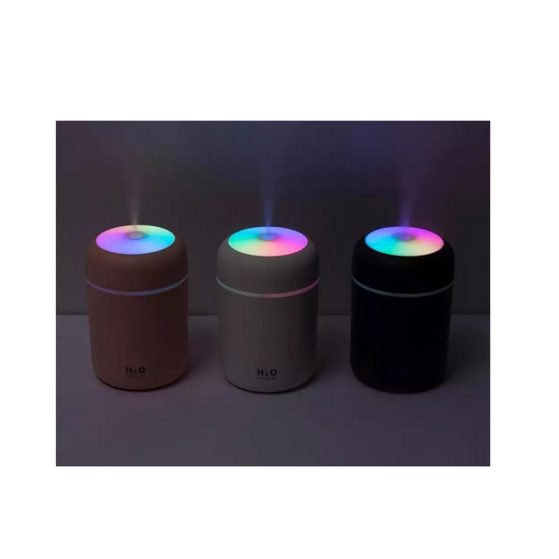 HUMIDIFICADOR DIFUSOR LED COLORFULL ROSA-1