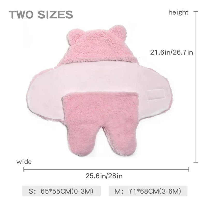 SACO DE BEBE PARA DORMIR POLAR BLANCO-2