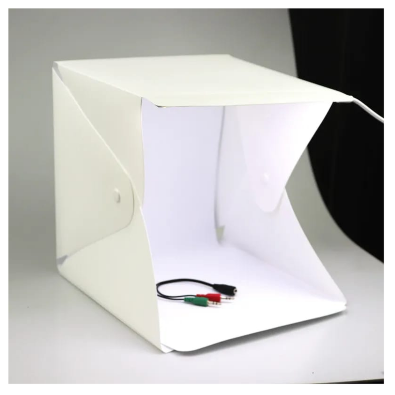 ESTUDIO FOTOGRAFICO PLEGABLE CON LUZ LED-1