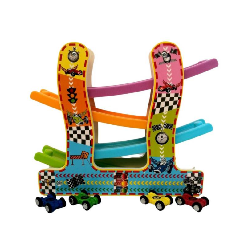 PISTA DE AUTOS DIDACTICA MONTESSORI 4 NIVELES-1