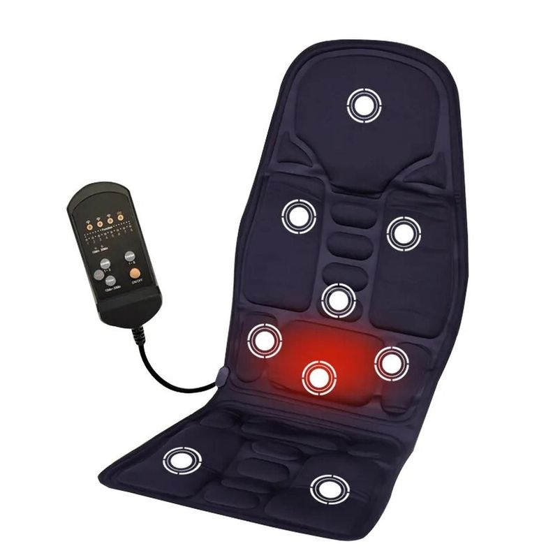 ASIENTO COJIN DE MASAJES LUMBAR PARA AUTO-0