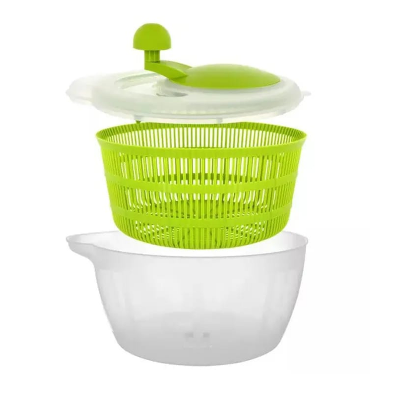 SECADORA CENTRIFUGADORA DE ENSALADA 5 LITROS-0