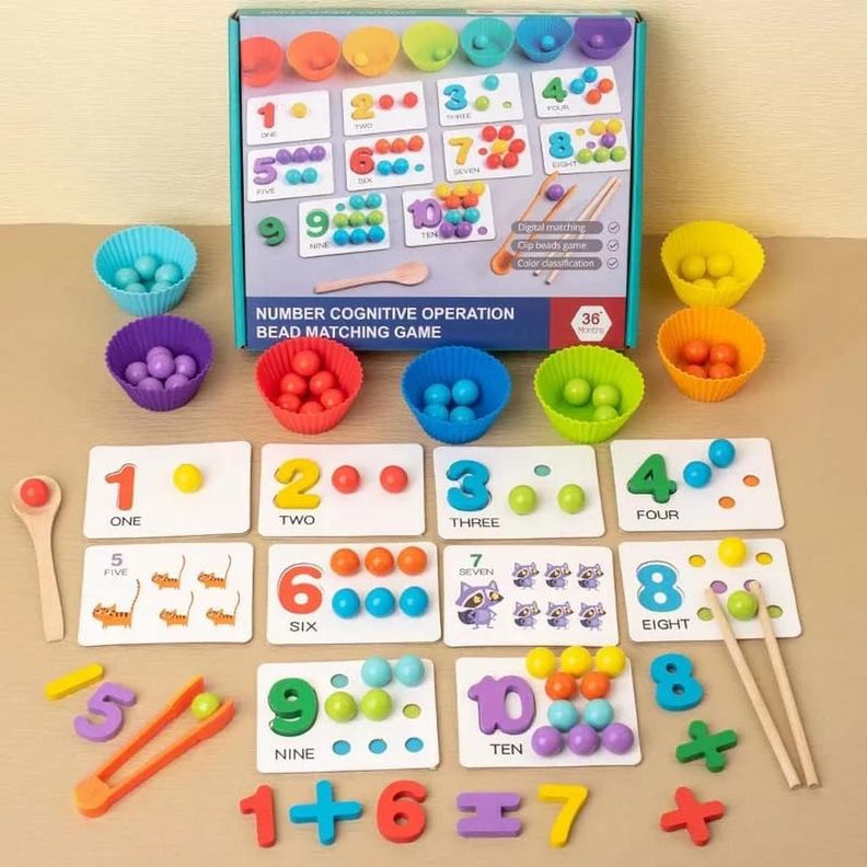 JUEGO DIDACTICO MATEMATICAS E INGENIO MONTESSORI-0