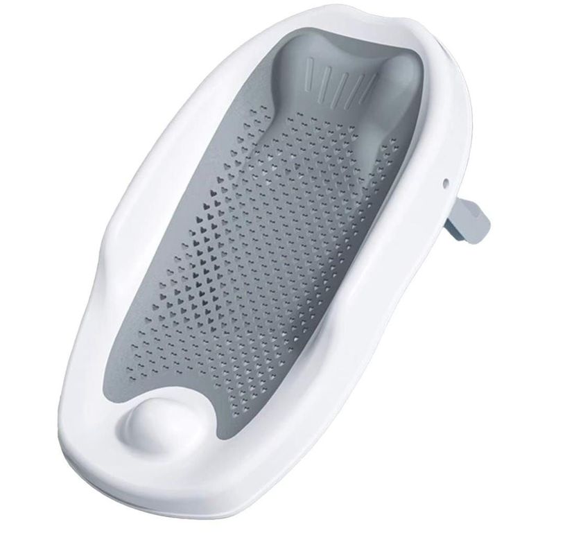 SOPORTE PLEGABLE DE BAÑERA PARA BEBE GRIS-0